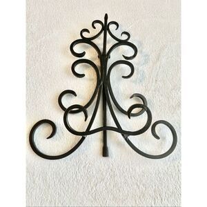 Rod iron cookbook or a picture frame holder